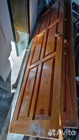 Двери межкомнатные из массива бу