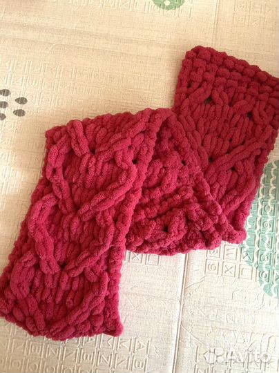 Шарф ализе пуффи детский плед