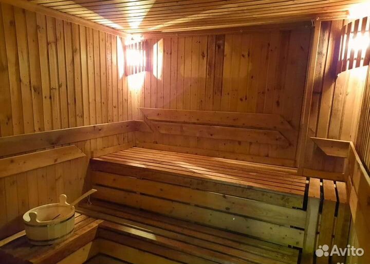 Сауна с бассейном
