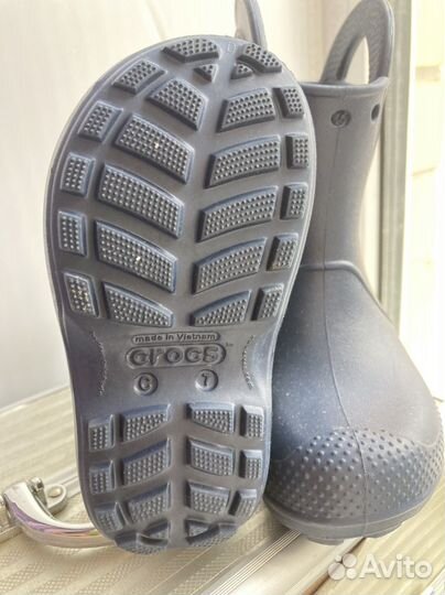 Резиновые сапоги crocs