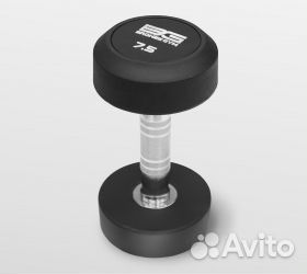 Набор обрезиненных гантелей Bronze Gym 27.5-50 кг