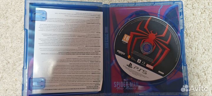 Spider man miles morales ps5 диск