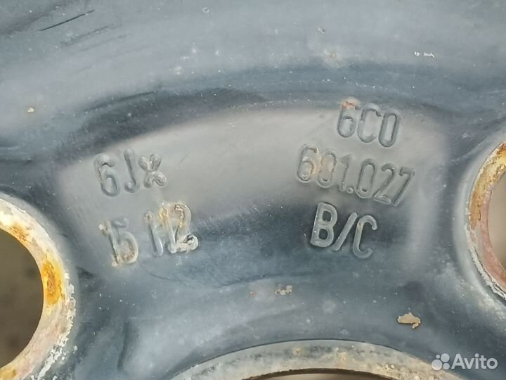 Диск на volkswagen polo