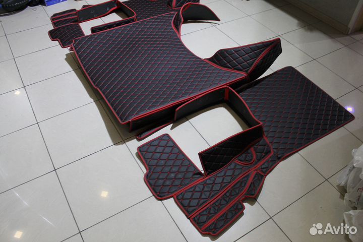 Коврики из экокожи 3D для DAF-106