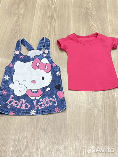 Детские вещи пакетом на девочку 74-80