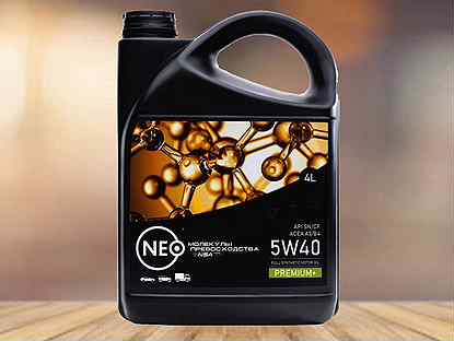 Моторное масло Neo Revolution A 5w-40 (4л)