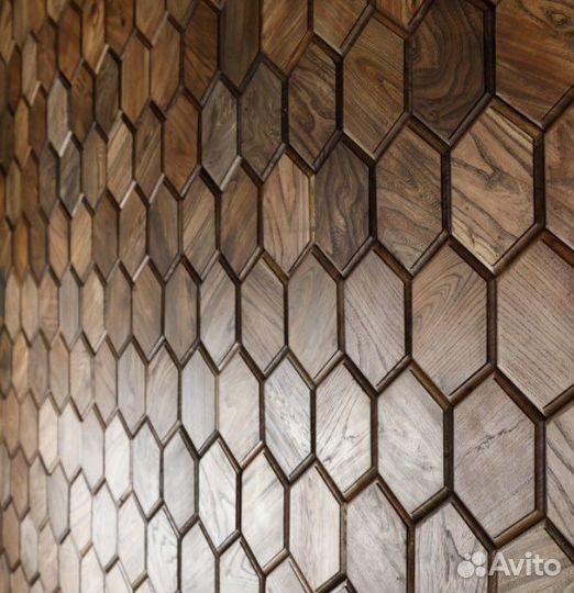 Стеновые панели панно шестигранники соты