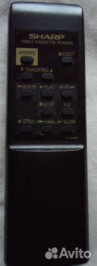 Пульт от видео плеера sharp, G1031GE