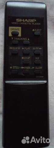 Пульт от видео плеера sharp, G1031GE