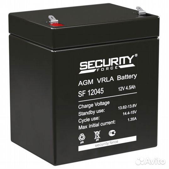 Аккумулятор Security Force SF12045