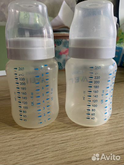 Бутылочки для кормления avent пакетом