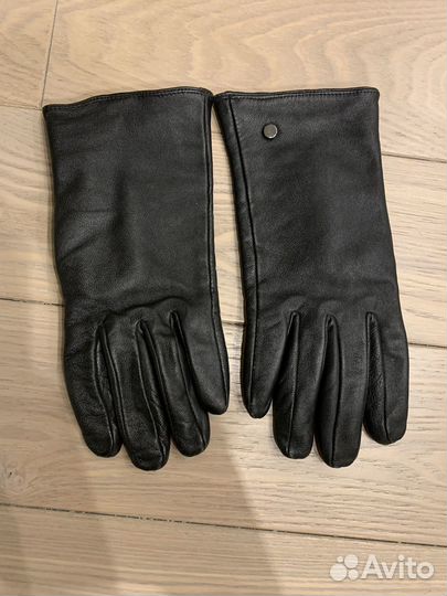 Перчатки кожаные женские