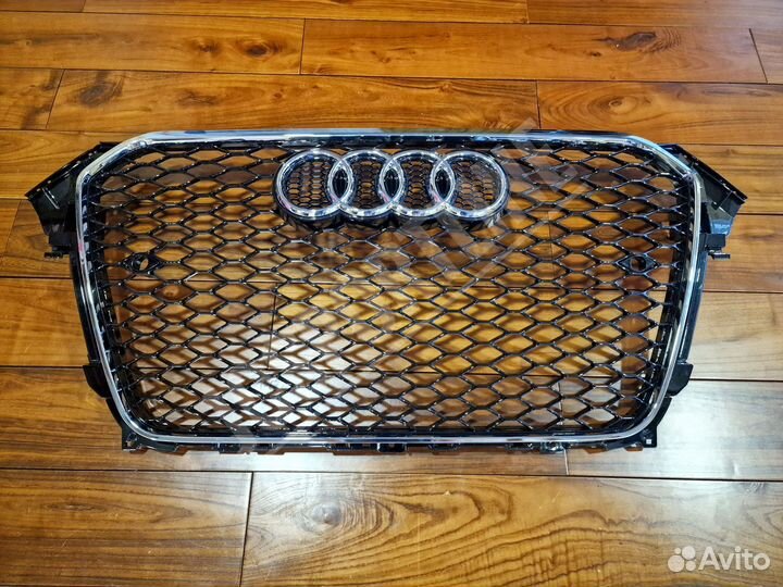 Решетка радиатора Chrome Audi RS4 B8 Facelift