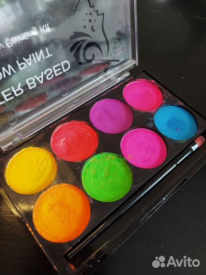 Неоновые краски для лица и тела