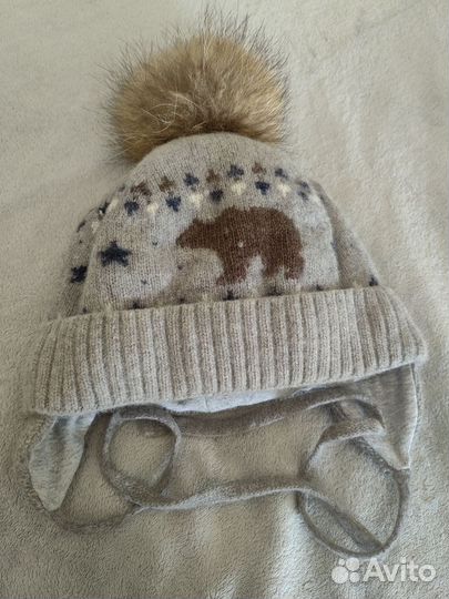 Шапка зимняя детская