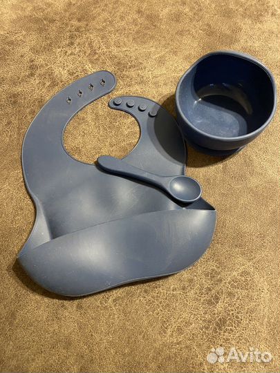 Силиконовая детская посуда