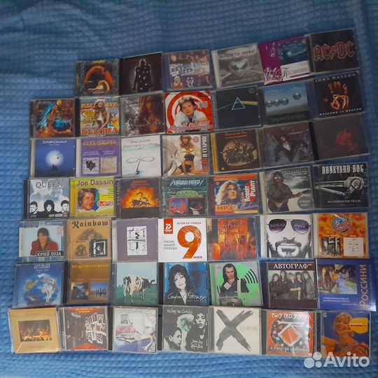 CD диски рок групп 300-700