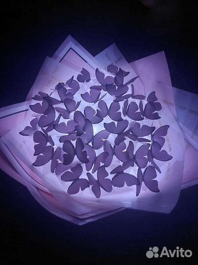 Оригинальные букеты из бабочек