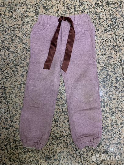 Стильные теплые брюки на девочку H&М