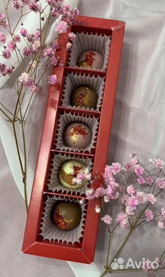 Шоколадные конфеты ручной работы