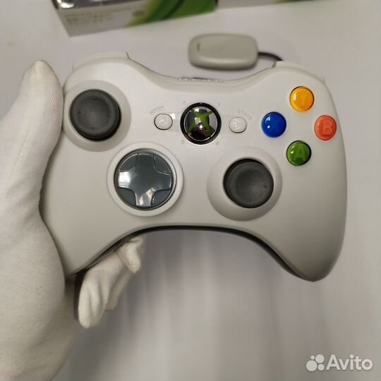 Геймпад xbox 360 беспроводной новый ресивер
