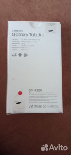 Планшет samsung Tab A