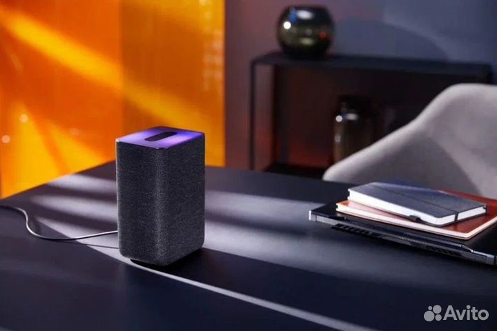 Умная колонка Яндекс станция 2, черная