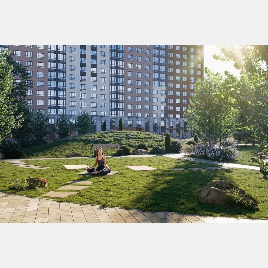 2-к. квартира, 54,8 м², 24/25 эт.