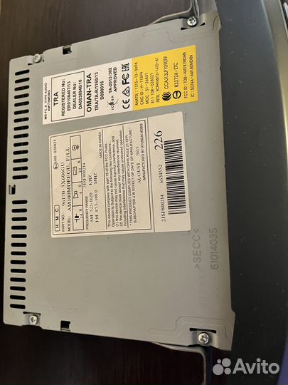 Автомагнитола Hyundai Elantra V