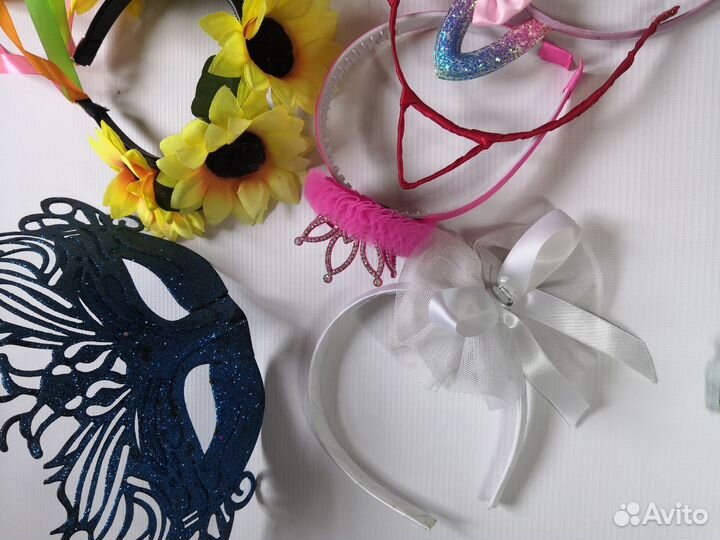 Заколки ободки для принцессы