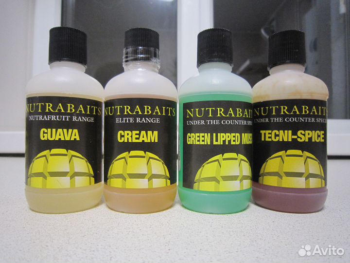 Ароматизаторы для бойлов Nutrabaits (Англия)