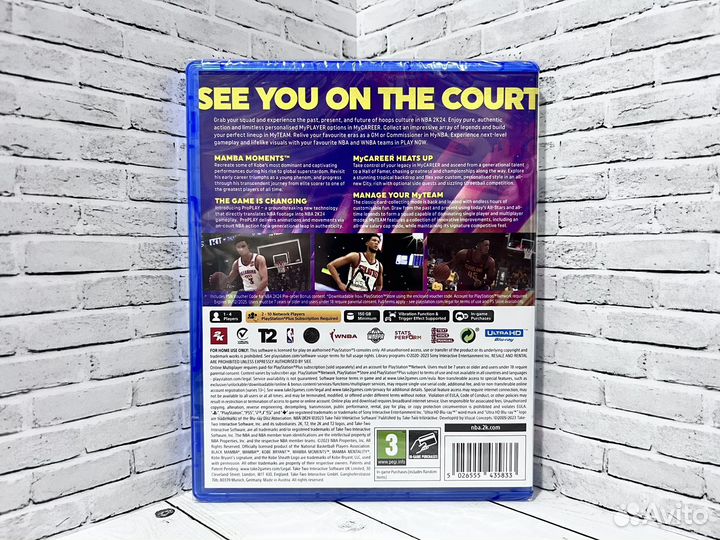 NBA 2k24 (Новый диск) PS5