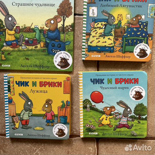 Книги чик и брики