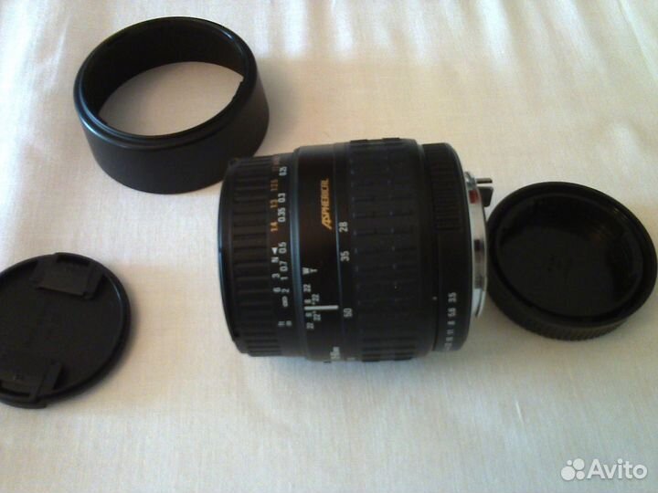 Объектив Sigma AF-MF 28-80mm., zoom lens F 3.5-5.6