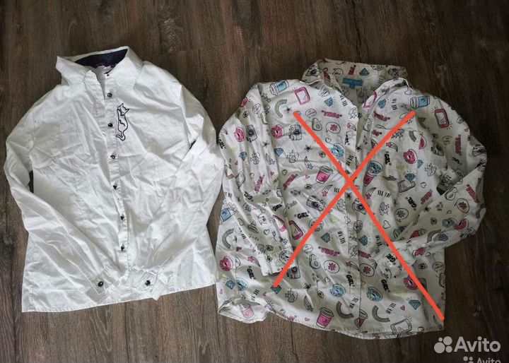 Блузка школьная 9-10 лет