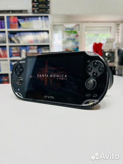 PS Vita PCH-1108 MicroSD 32GB + Чехол Black