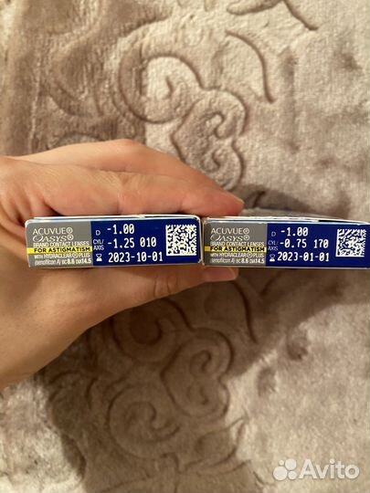 Линзы acuvue oasys