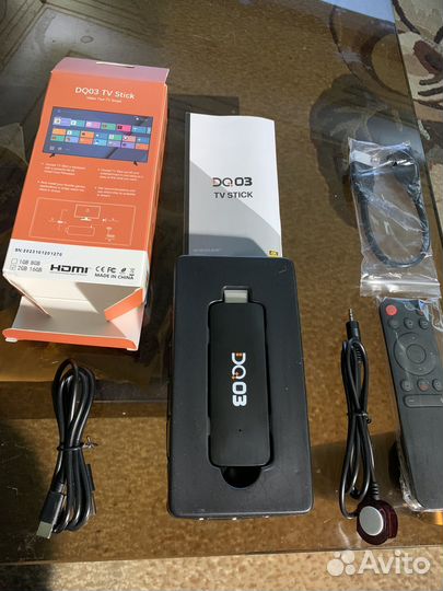 Тв приставка андроид - DQ 03 TV stick 2/16gb новая