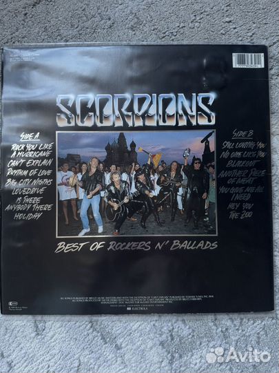 Виниловая пластинка skorpions