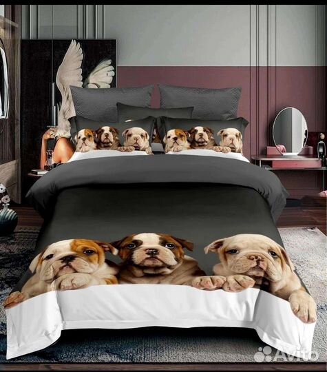 Белье постельное 2 сп, пледы