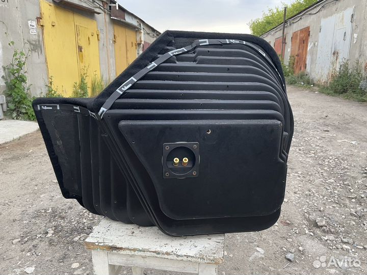 Короб стелс для сабвуфера лада гранта лифтбек