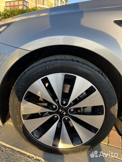 Родные диски Киа Оптима с резиной 114.3 r18