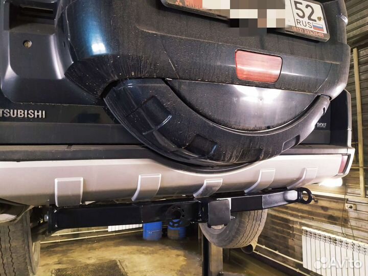 Фаркоп на Mitsubishi Pajero IV 2007