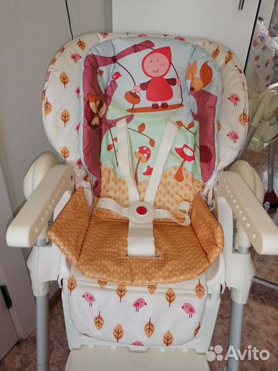 Стульчик для кормления chicco polly (Чикко Полли)