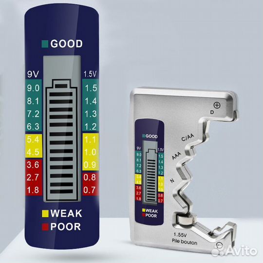 Цифровой тестер заряда батареи