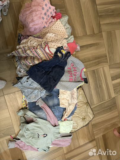 Пакет вещей на девочку
