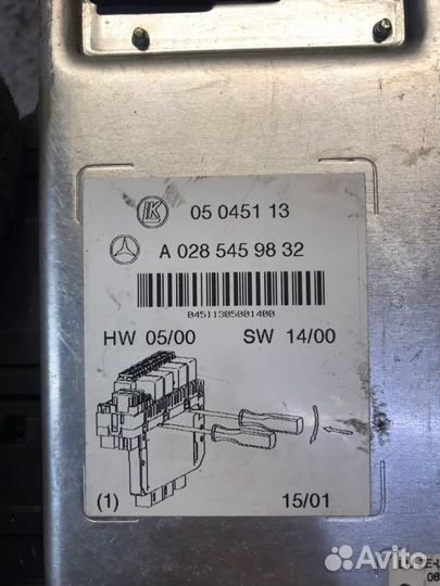 Блок управления Mercedes-Benz S-Class W220 3.2