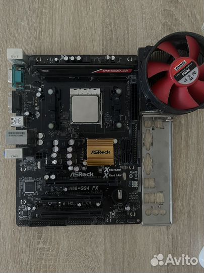 Комплект, FX8320e+AsRock N68-GS4 fx+8 gb