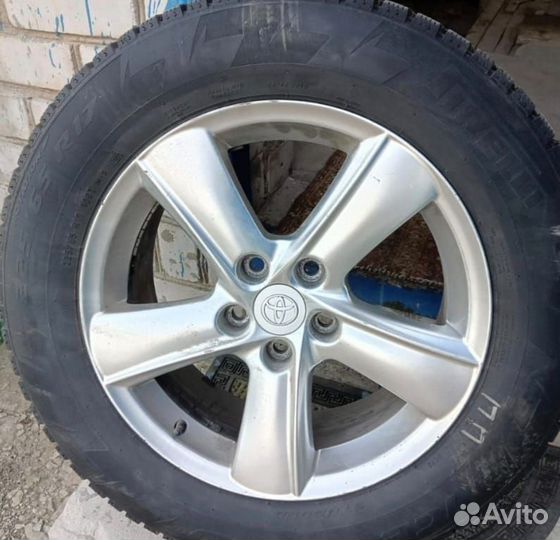 Зимние колеса R17 на RAV4