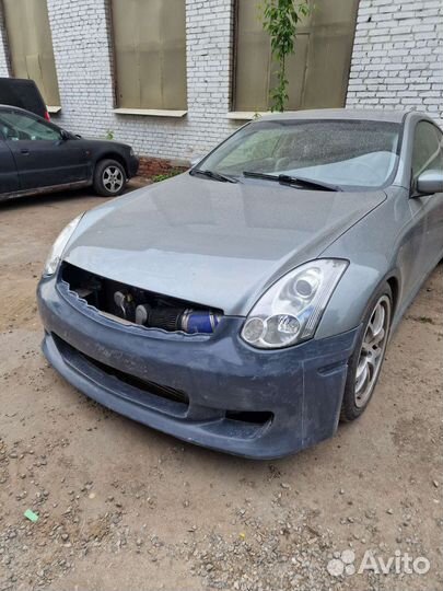 Тюнинг передний бампер infiniti G35 coupe